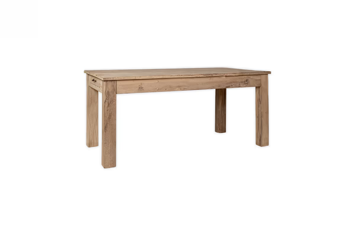 Nkuku - Fioni Reclaimed Wood Dining Table - Natural - Small