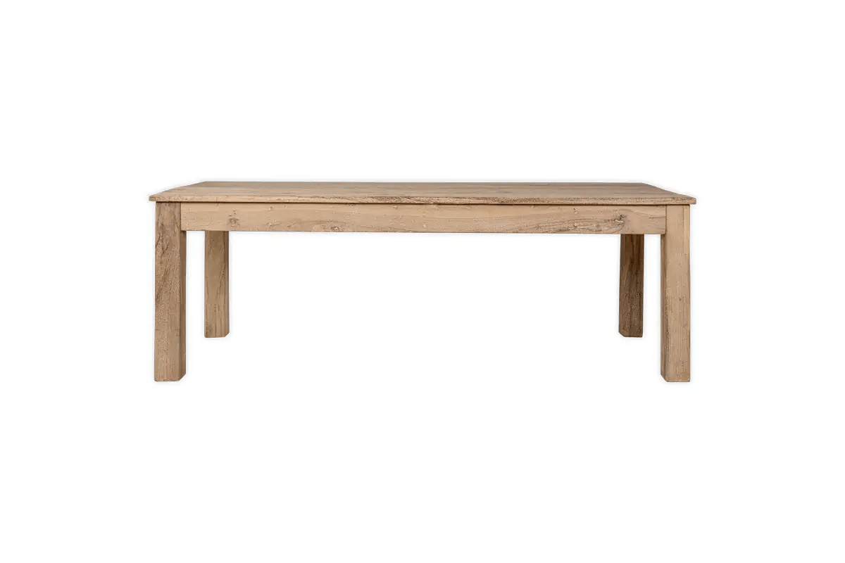 Nkuku - Fioni Reclaimed Wood Dining Table - Natural - Large