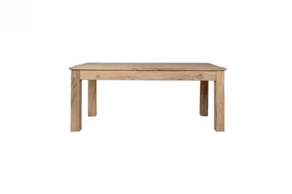 Nkuku - Fioni Reclaimed Wood Dining Table - Natural - Small