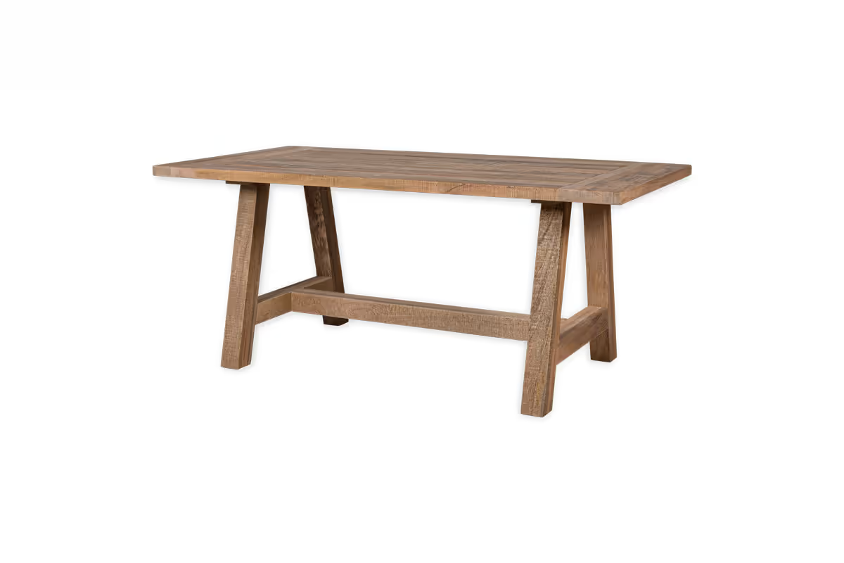 Nkuku - Indali Mango Wood Dining Table - Natural - Large