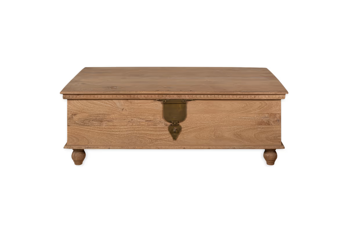 Nkuku - Vidur Mango Wood Chest - Natural