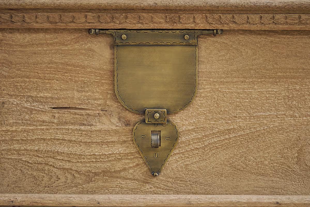 Nkuku - Vidur Mango Wood Chest - Natural