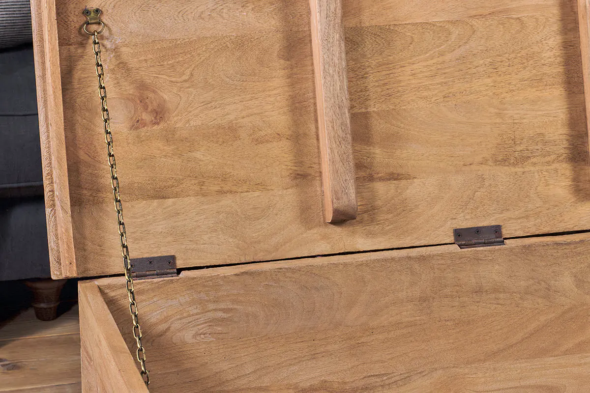 Nkuku - Vidur Mango Wood Chest - Natural