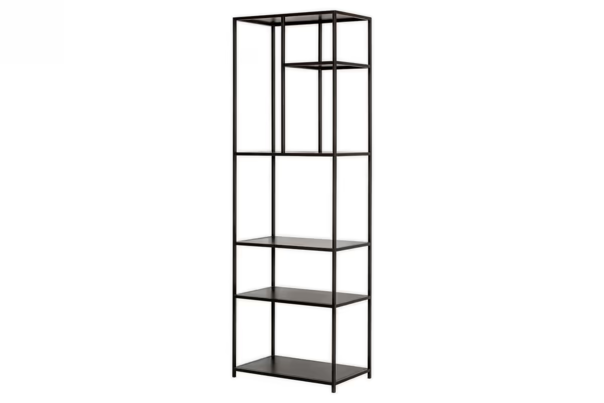 Nkuku - Tanvi Display Shelf - Black - Narrow