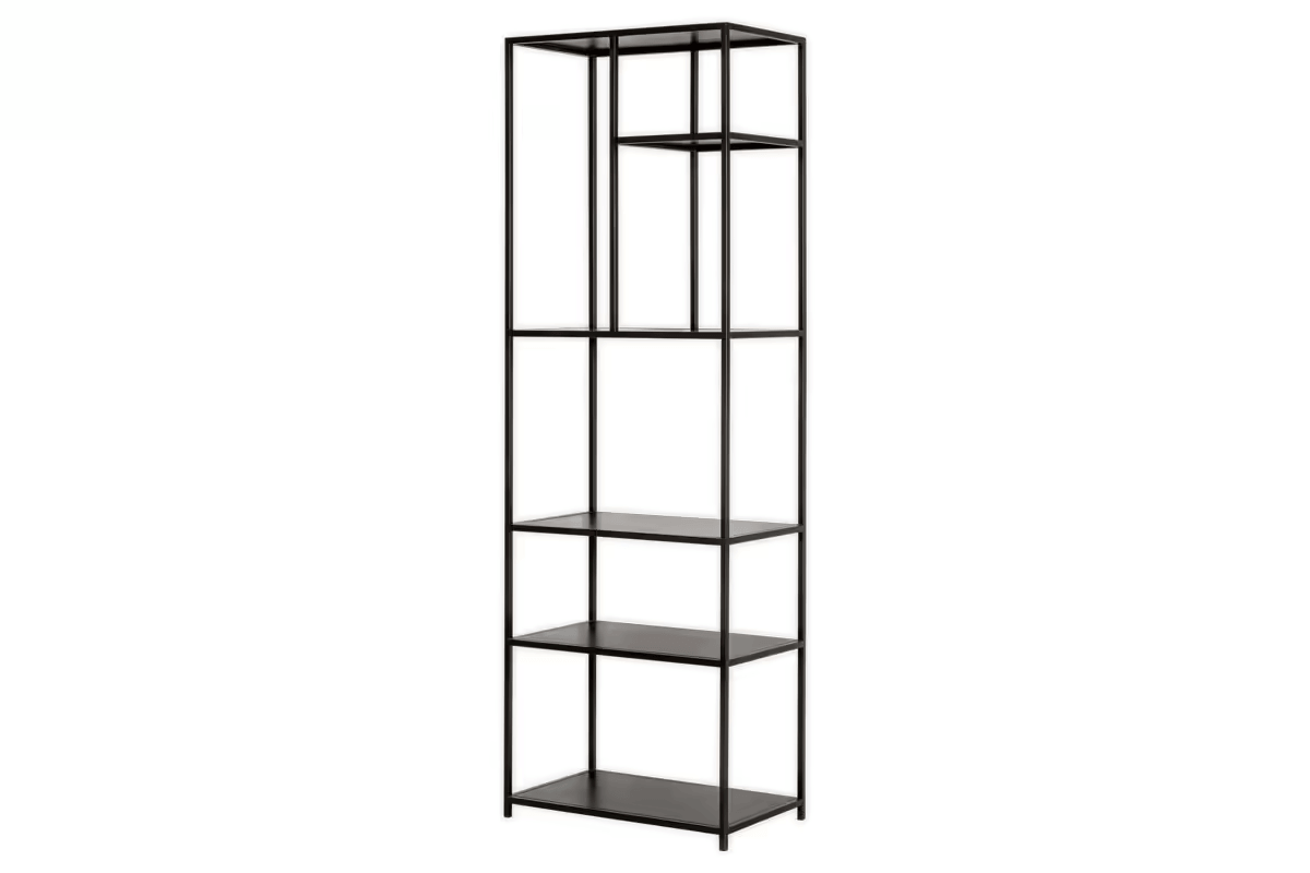 Nkuku - Tanvi Display Shelf - Black - Narrow