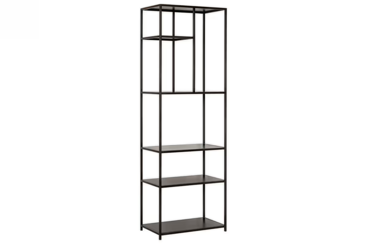 Nkuku - Tanvi Display Shelf - Black - Narrow