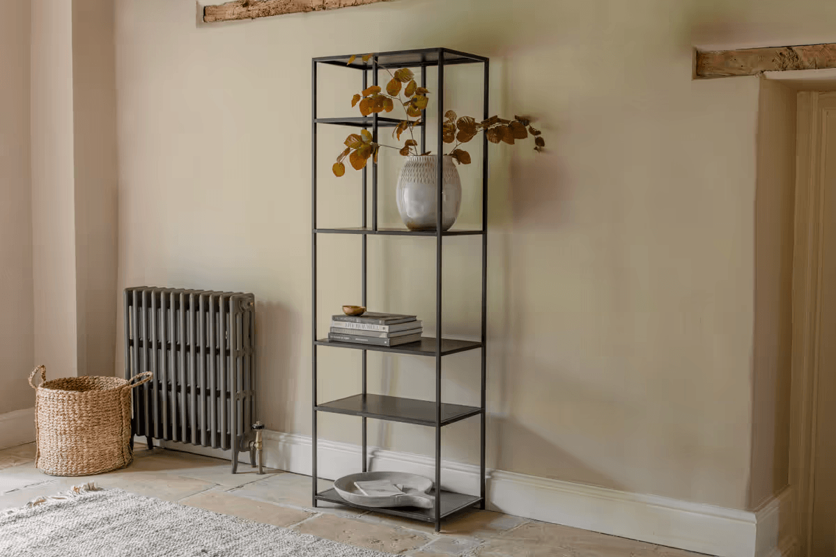 Nkuku - Tanvi Display Shelf - Black - Narrow