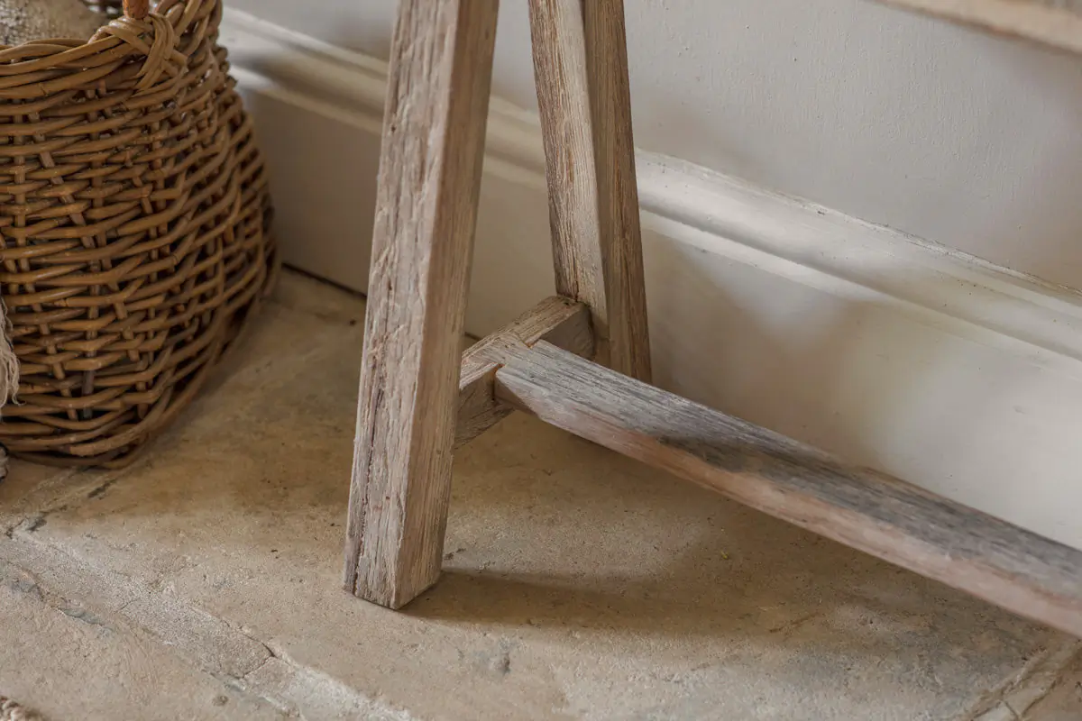 Nkuku - Ibo Reclaimed Wood Long Bench - Natural