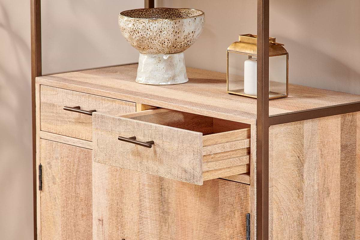 Nkuku - Dasai Mango Wood Storage Unit