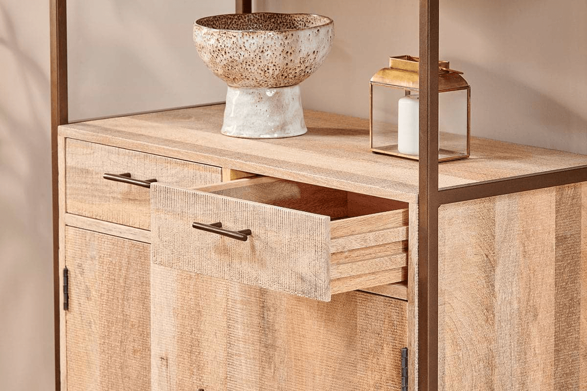 Nkuku - Dasai Mango Wood Storage Unit