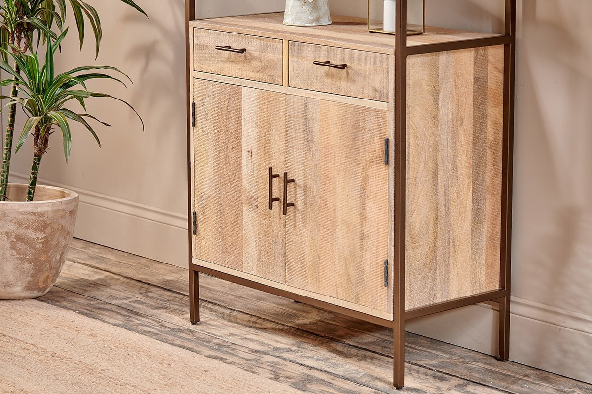 Nkuku - Dasai Mango Wood Storage Unit