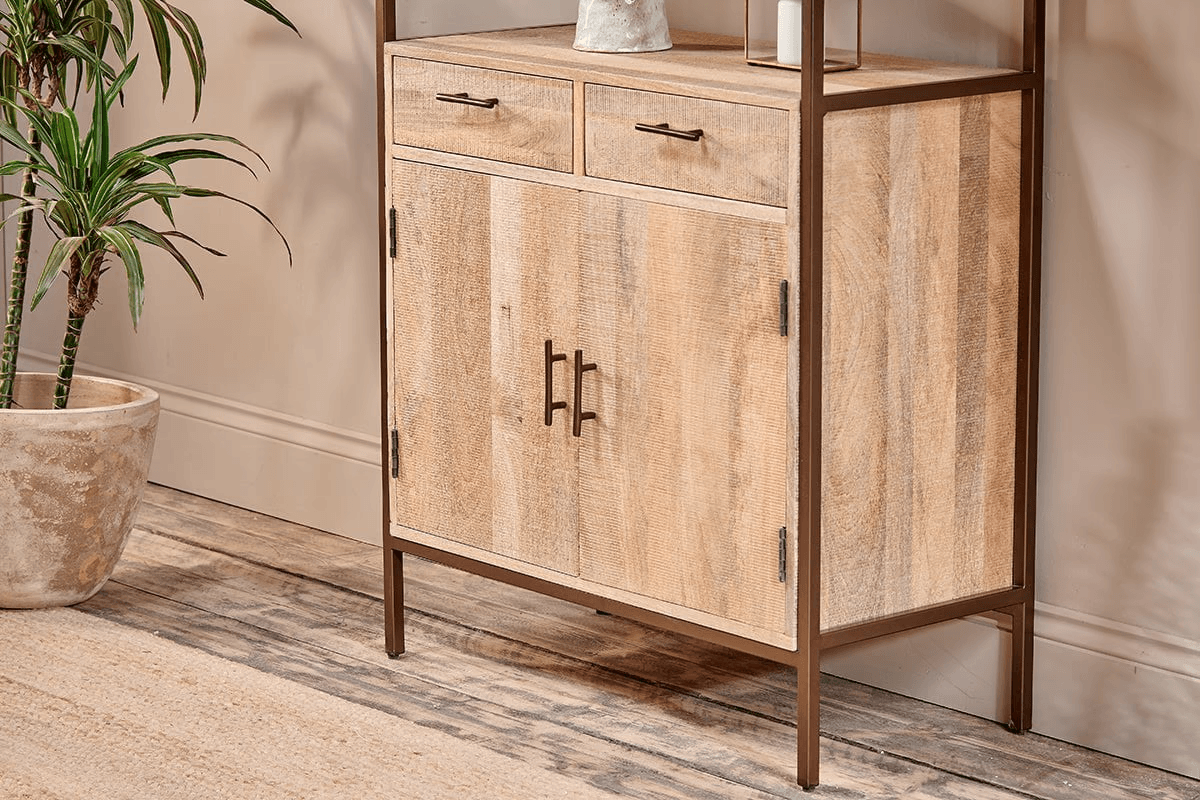 Nkuku - Dasai Mango Wood Storage Unit