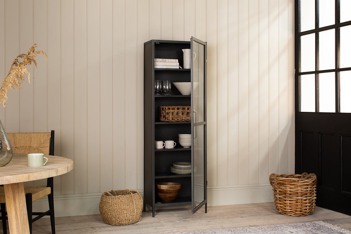 Nkuku - Takua Iron Cabinet - Narrow
