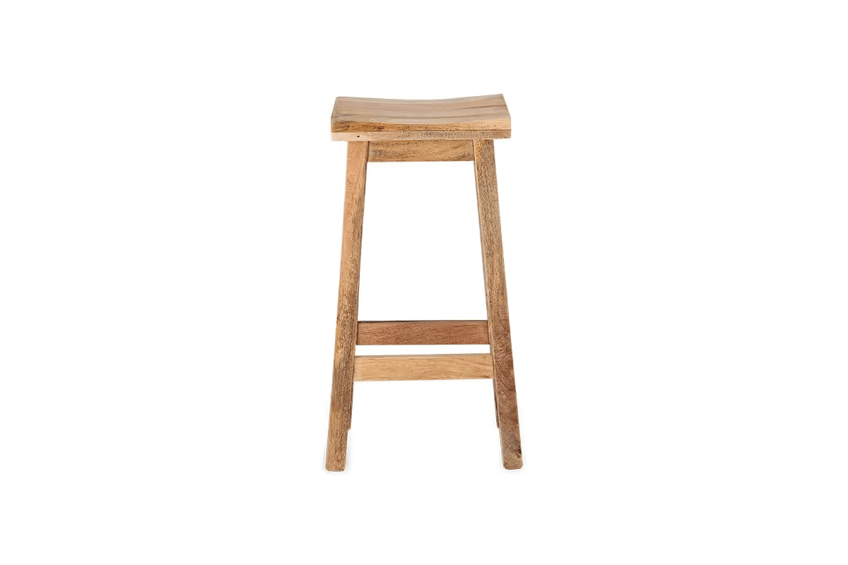 Nkuku - Ambi Wooden Stool - Tall