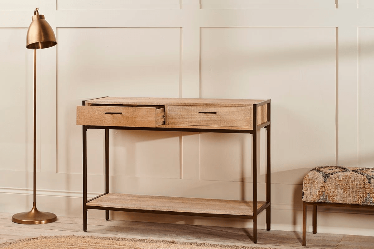 Nkuku - Dasai Mango Wood Console Table