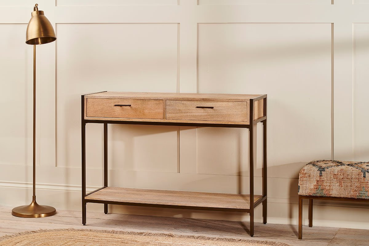 Nkuku - Dasai Mango Wood Console Table