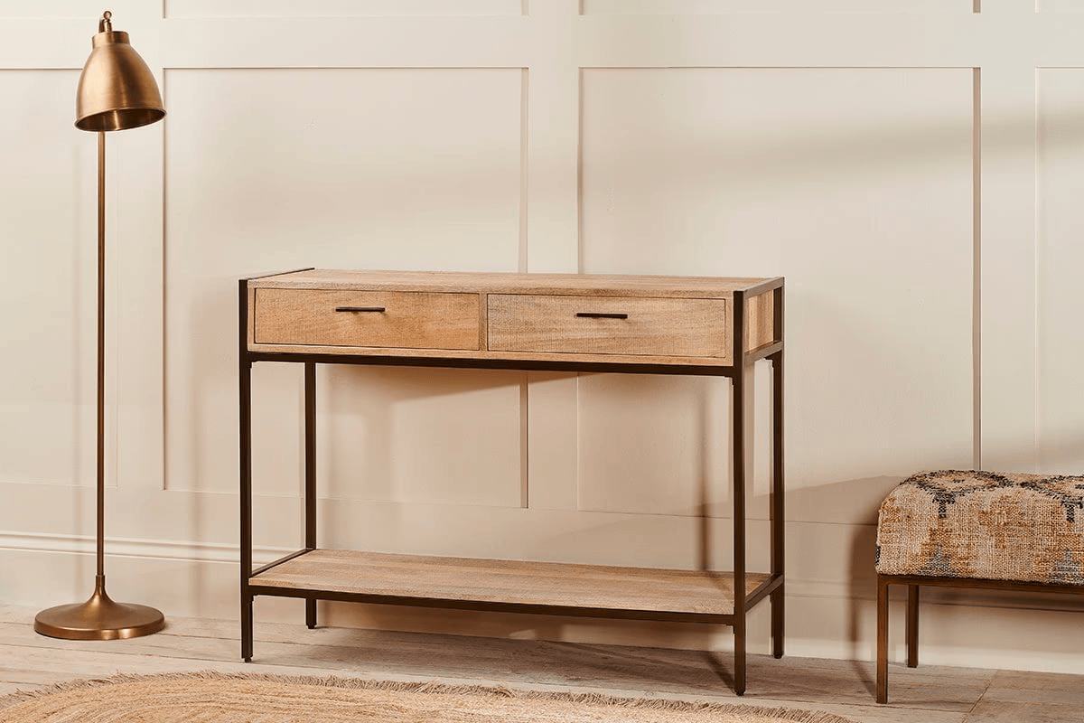 Nkuku - Dasai Mango Wood Console Table