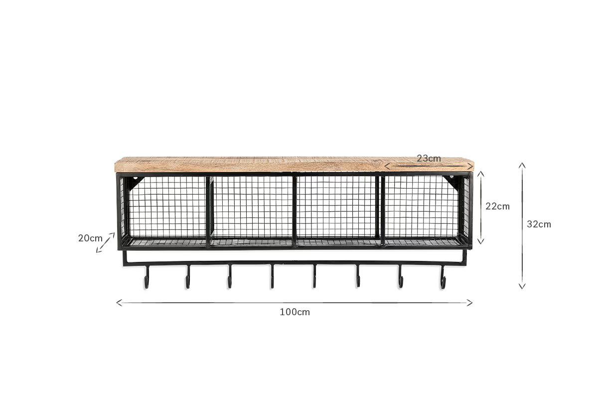 Nkuku - Hasa Cubby Shelf