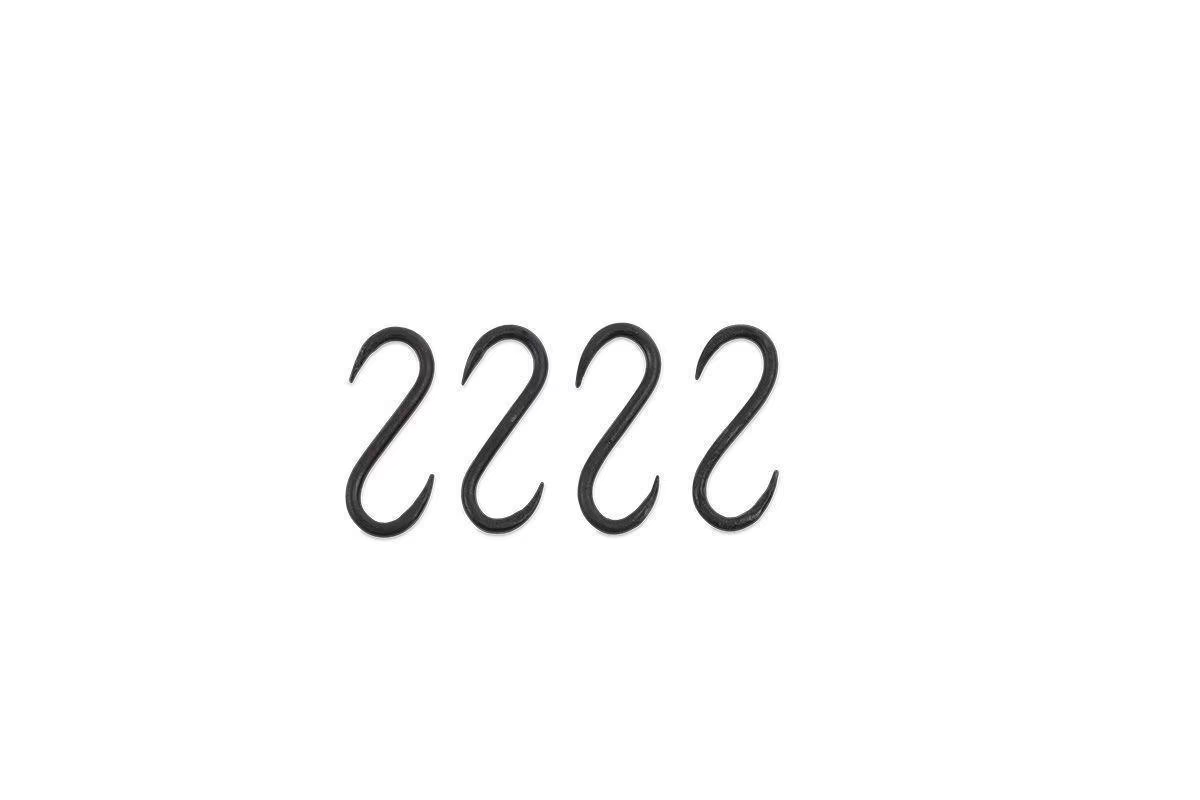 Nkuku - Laila Iron S-Hooks - Iron - (Set of 4)