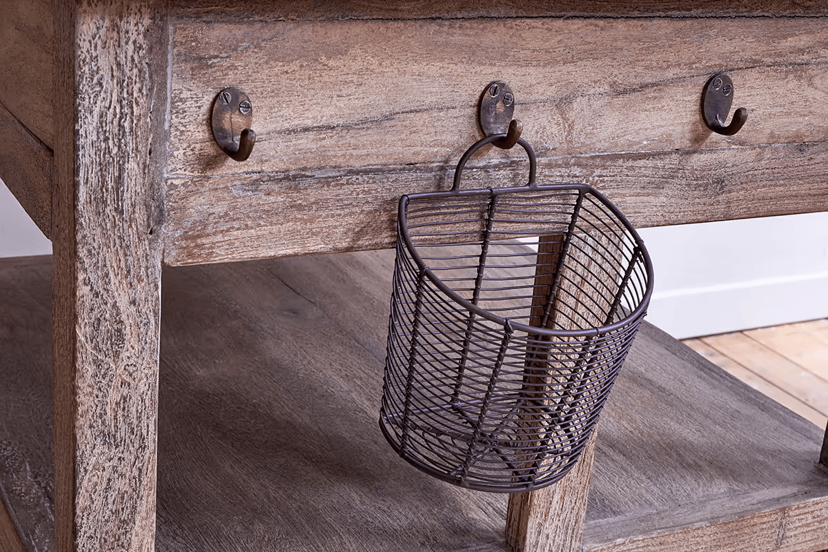 Nkuku - Tivu Reclaimed Wood Butchers Block - Natural