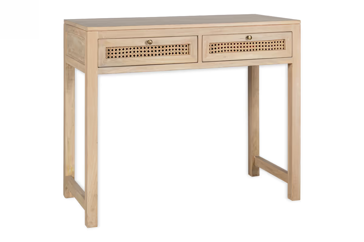 Nkuku - Kanz Mango Wood Writing Desk - Natural