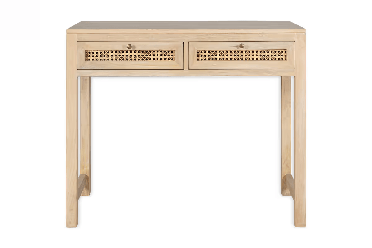 Nkuku - Kanz Mango Wood Writing Desk - Natural