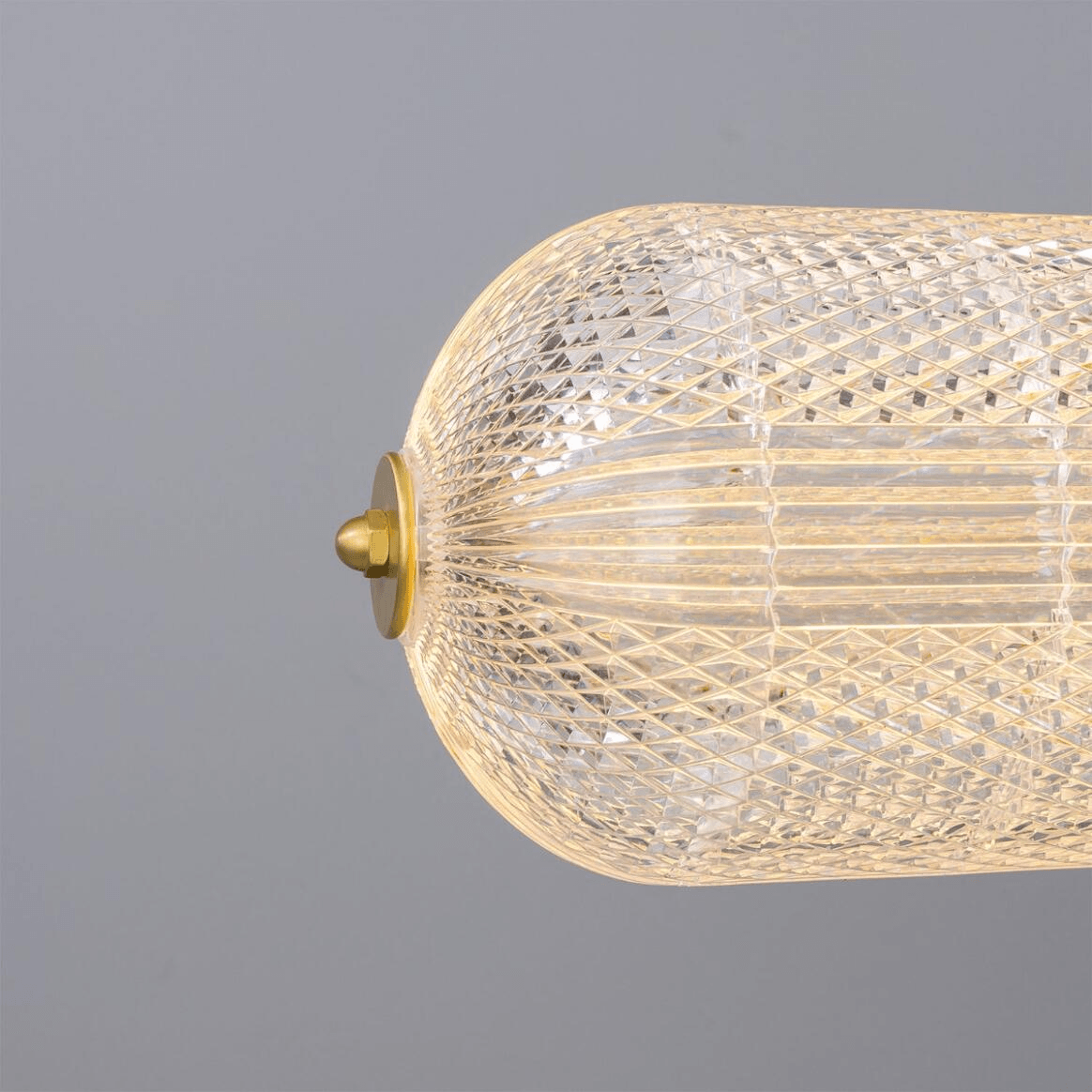 Mullan Ashford Neo-Victorian Linear Pendant Light 138cm IP20 - Satin Brass Finish