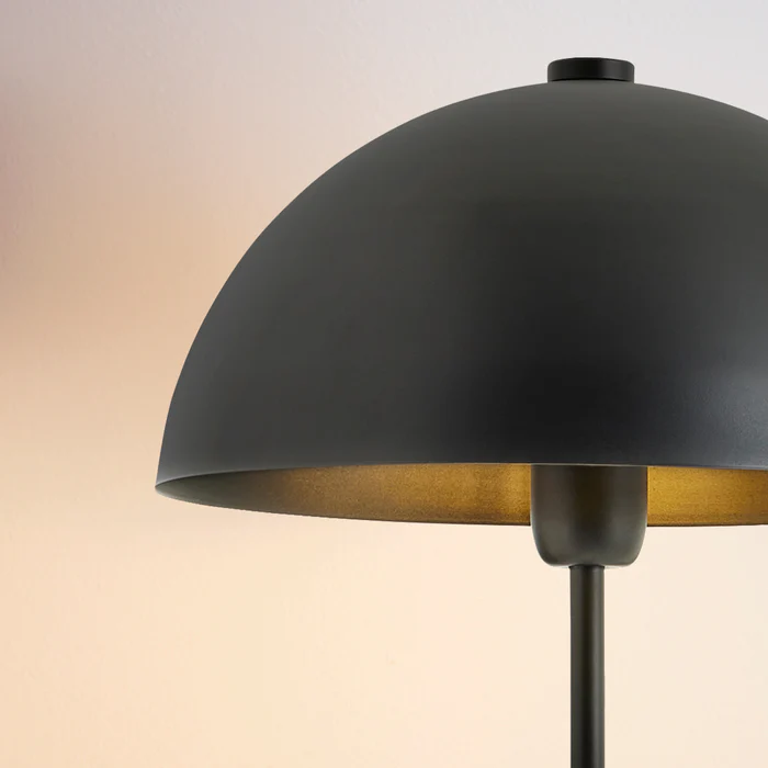 Northern Light - Carbon Table Lamp - Matt Black Finish