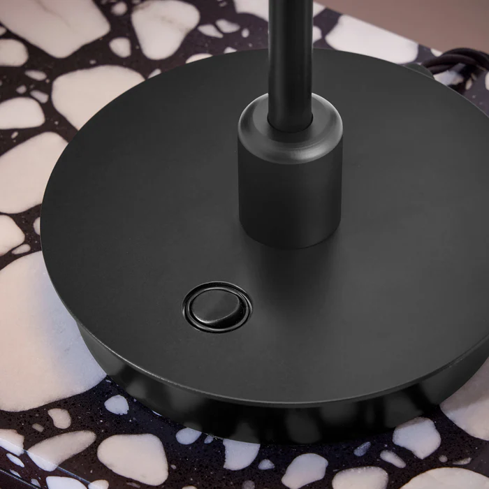 Northern Light - Carbon Table Lamp - Matt Black Finish