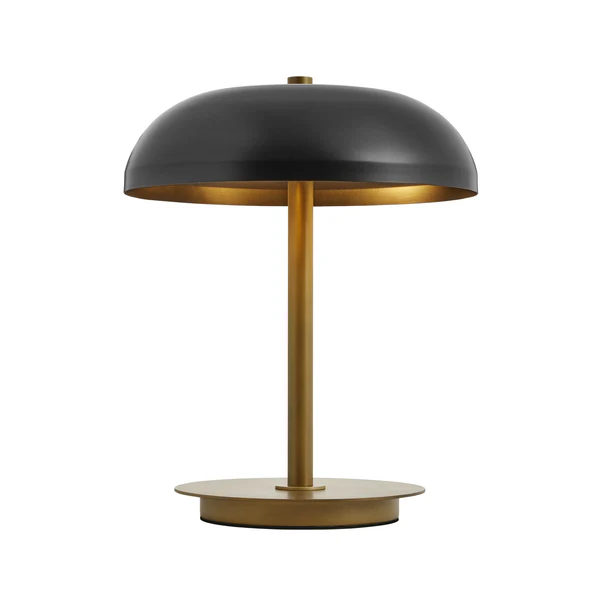 Northern Light - Modena Table Lamp - Light Antique Matt Black Finish
