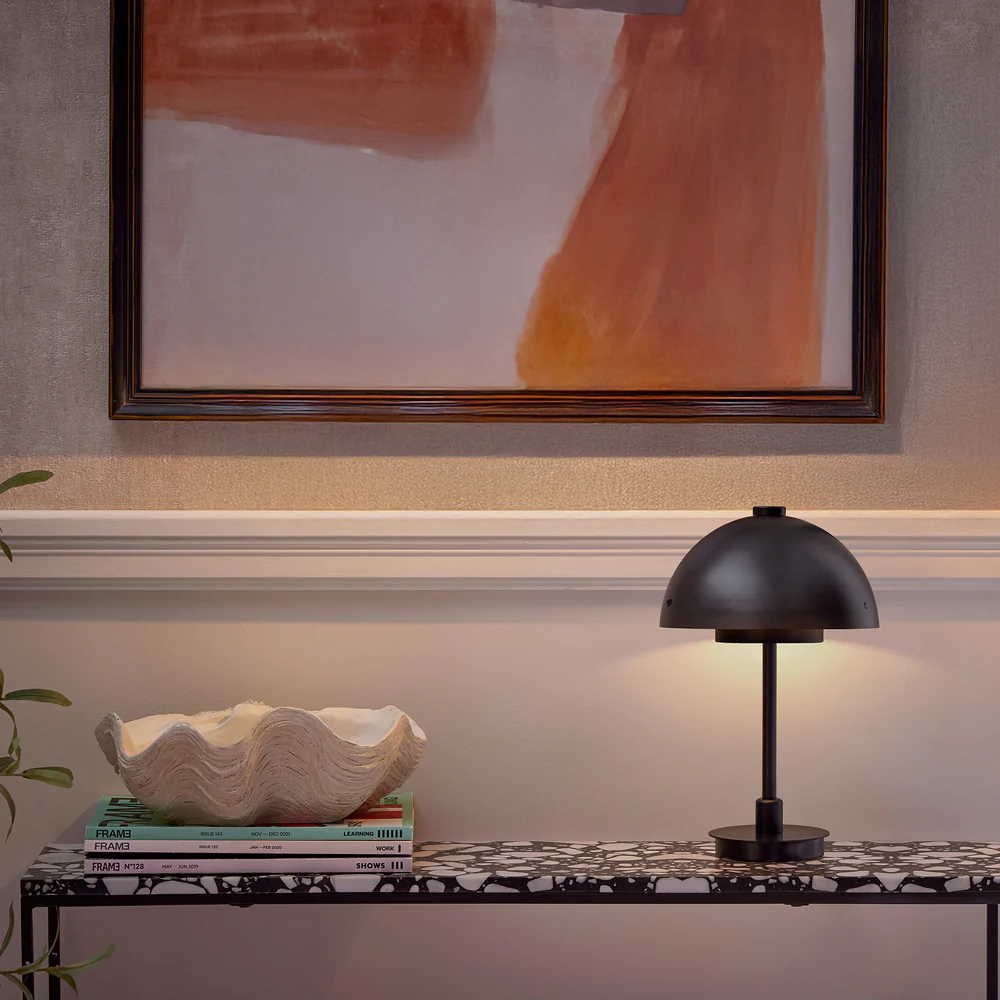 Northern Light - Carbon Rechargeable Table Lamp - Matt Black Finish