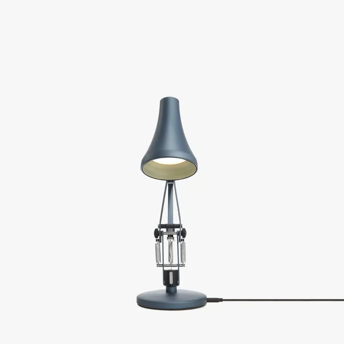 Anglepoise Light - 90 Mini Mini Desk Lamp Steel Blue - Steel Blue Finish - Arms and Aluminium Shade