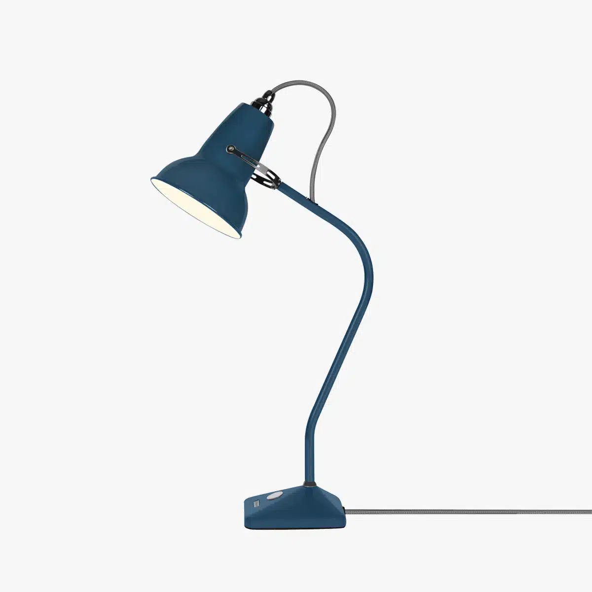 Anglepoise Light - Original 1227 Mini Table Lamp National Trust Edition Neptune Blue - Neptune Blue Finish - Steel Shade