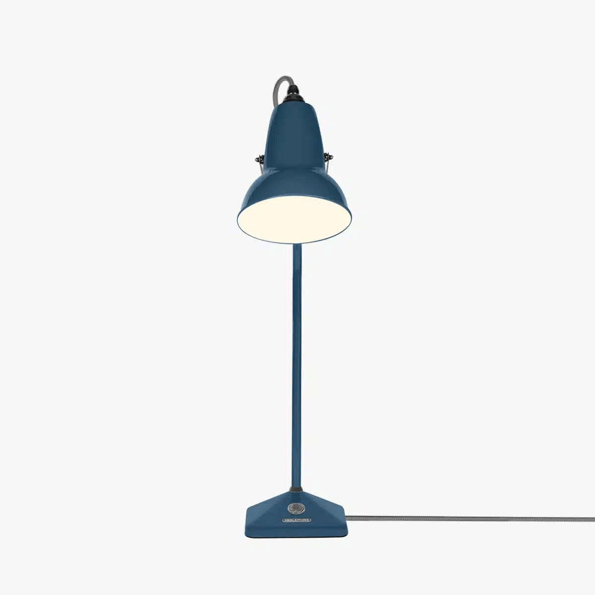 Anglepoise Light - Original 1227 Mini Table Lamp National Trust Edition Neptune Blue - Neptune Blue Finish - Steel Shade