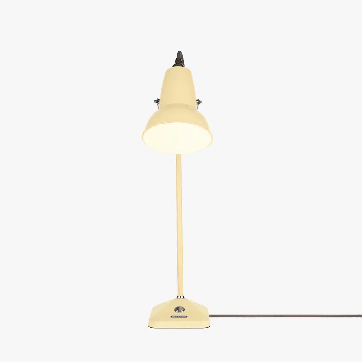 Anglepoise Light - Original 1227 Mini Table Lamp National Trust Edition Buttermilk Yellow - Buttermilk Yellow Finish - Steel Shade