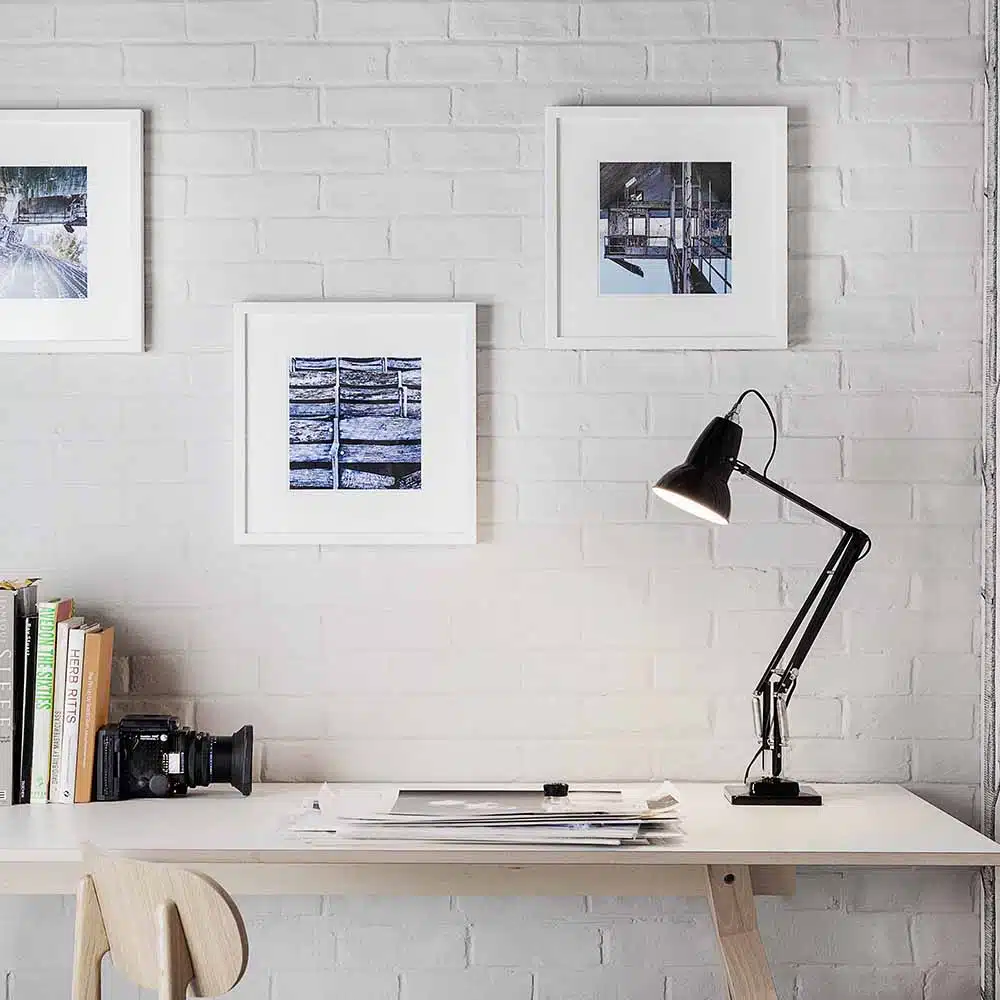 Anglepoise Light - Original 1227 Desk Lamp Jet Black - Jet Black Finish - Aluminium Arms and Steel Shade