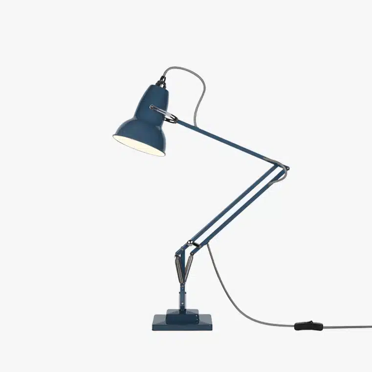 Anglepoise Light - Original 1227 Desk Lamp National Trust Edition Neptune Blue - Neptune Blue Finish - Aluminium shade