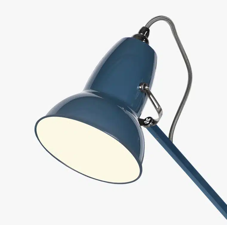 Anglepoise Light - Original 1227 Desk Lamp National Trust Edition Neptune Blue - Neptune Blue Finish - Aluminium shade