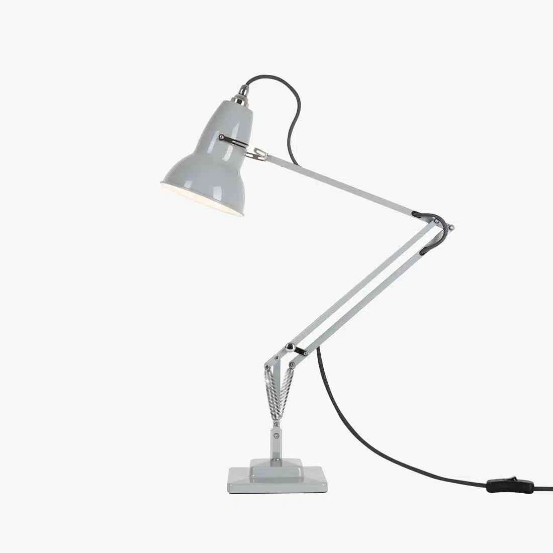 Anglepoise Light - Original 1227 Desk Lamp Dove Grey - Dove Grey Finish - Arms and Aluminium Shade