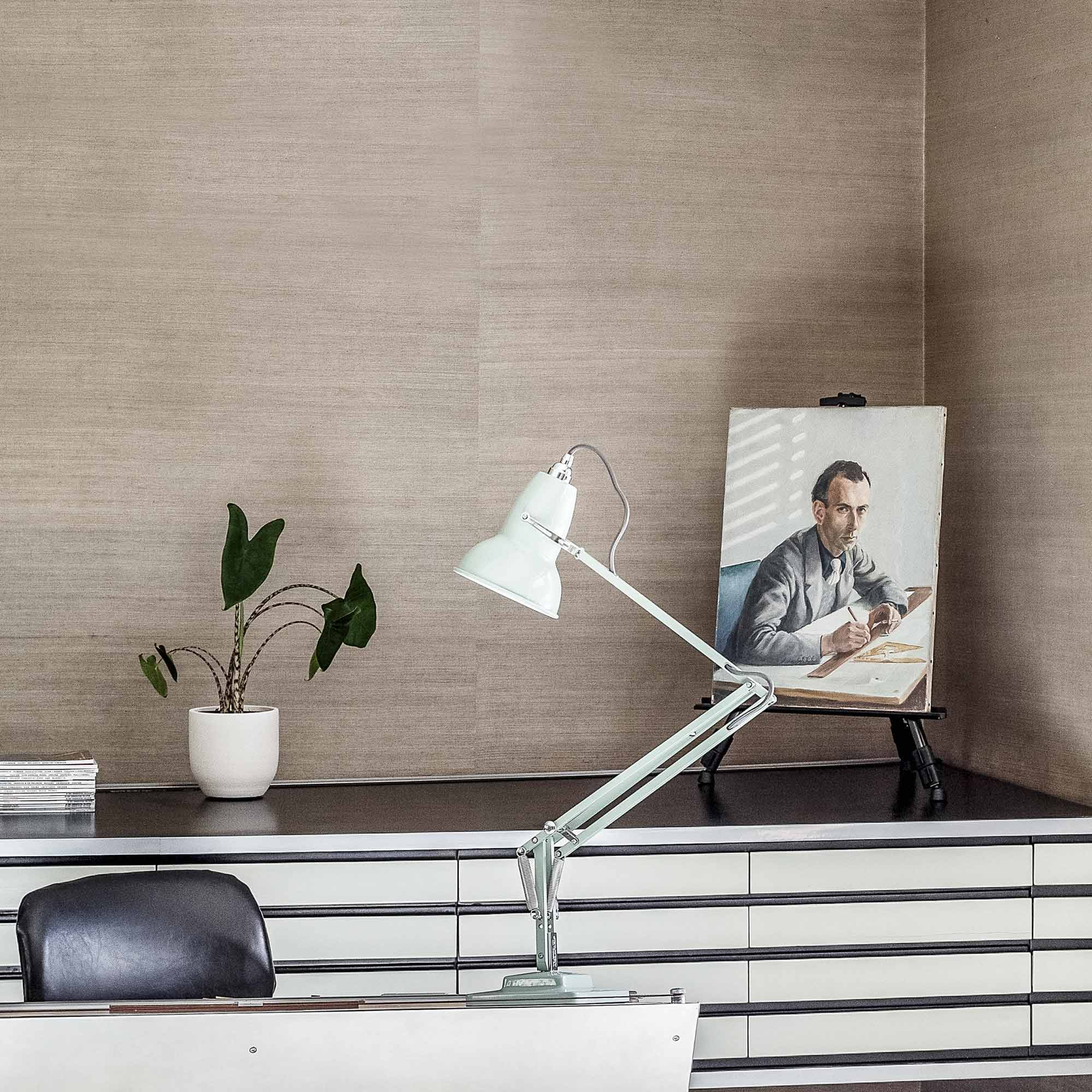 Anglepoise Light - Original 1227 Desk Lamp National Trust Edition Sage Green - Sage Green Finish - Aluminium Shade