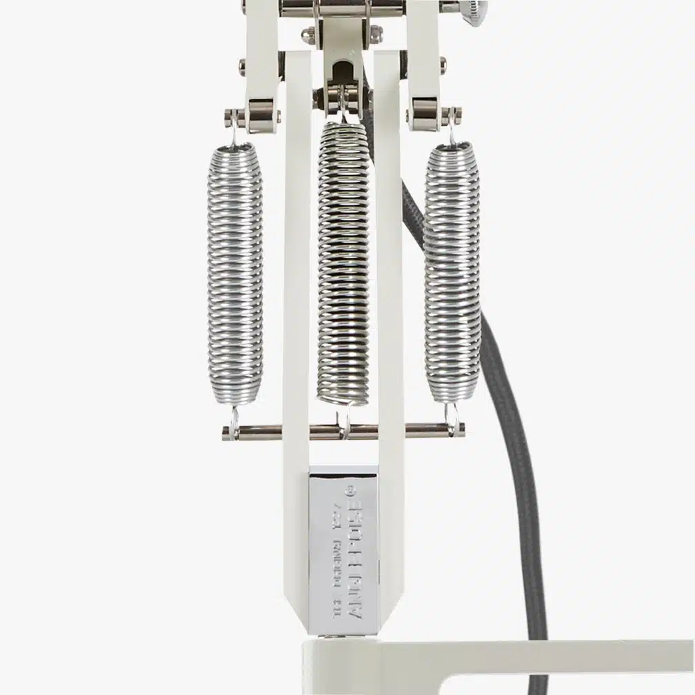 Anglepoise Light - Original 1227 Desk Lamp Linen White - Linen White Finish - Arms and Aluminium Shade