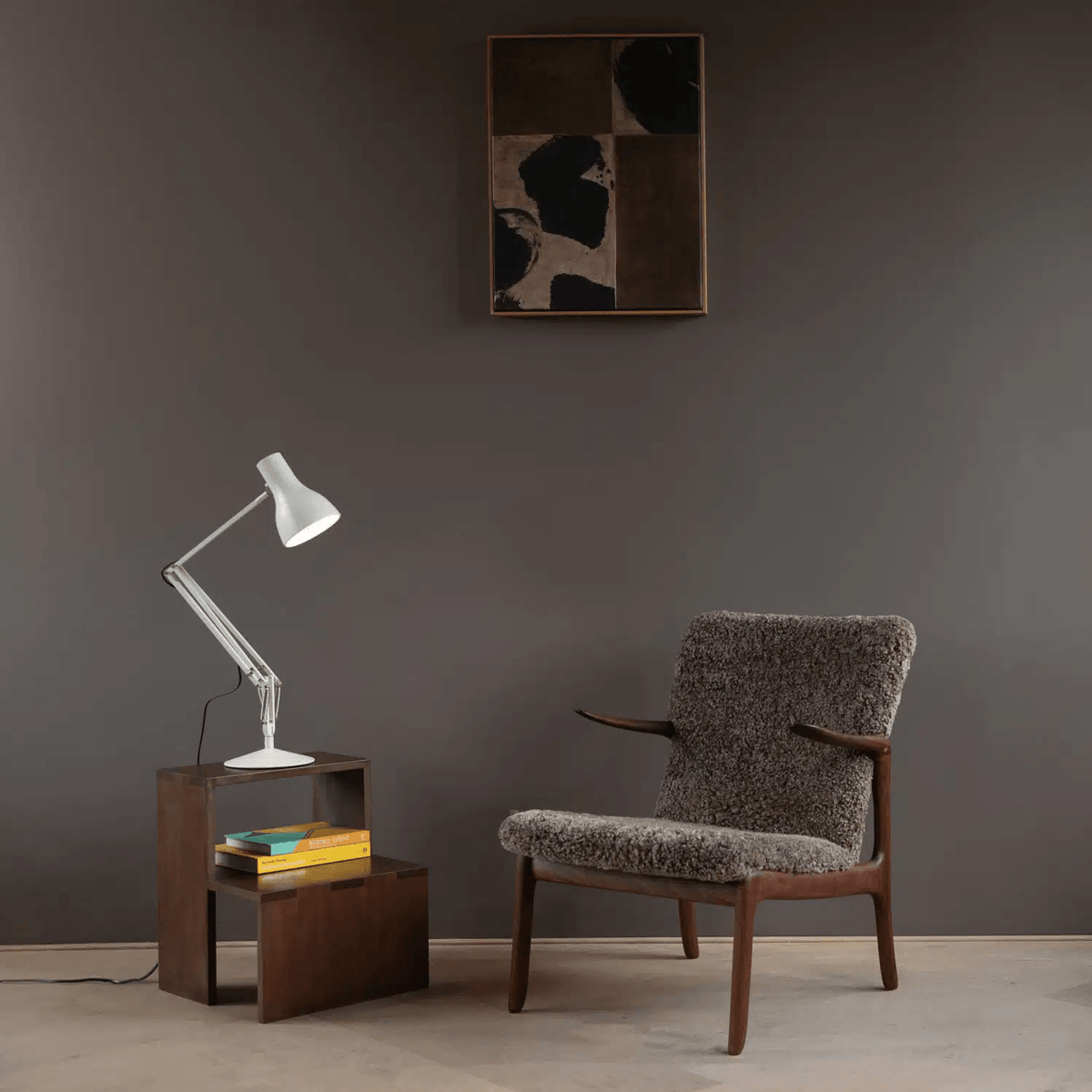Anglepoise Light - Type 75 Desk Lamp Alpine White - Alpine White Finish - Aluminium Shade