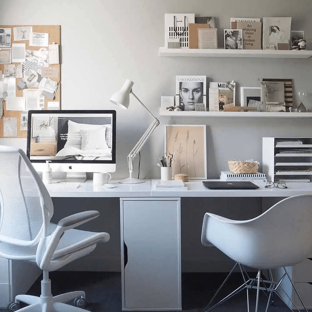 Anglepoise Light - Type 75 Desk Lamp Alpine White - Alpine White Finish - Aluminium Shade