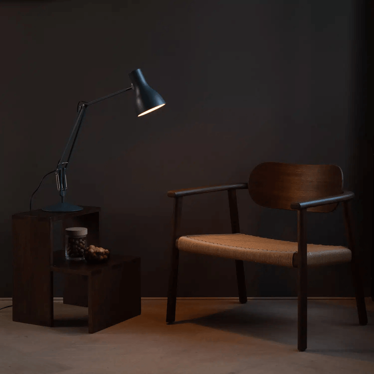 Anglepoise Light - Type 75 Desk Lamp Slate Grey - Slate Grey Finish - Aluminium Shade