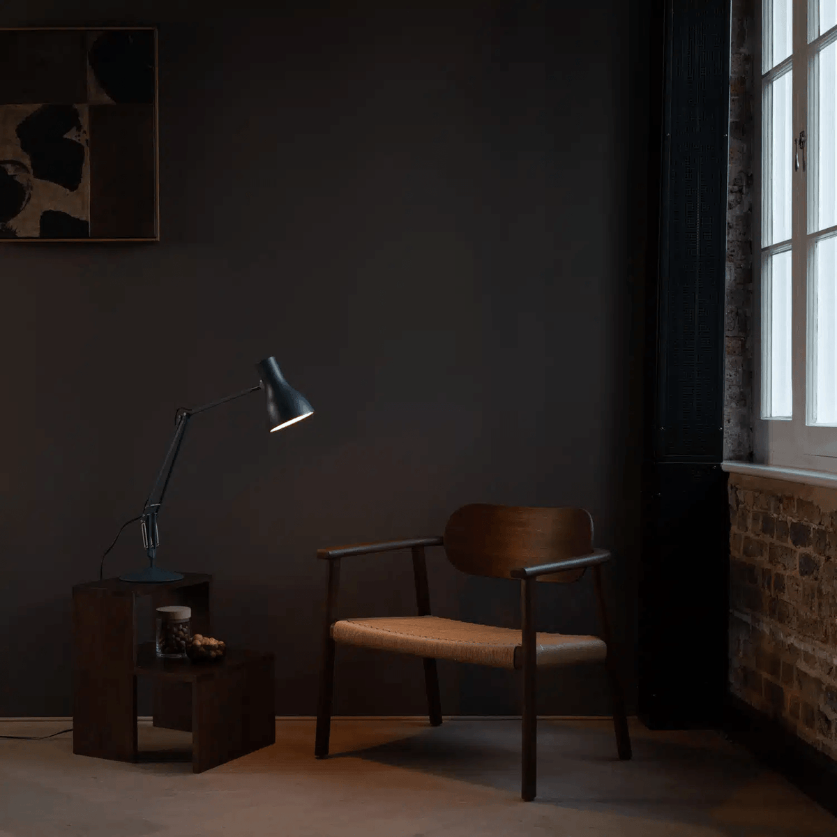 Anglepoise Light - Type 75 Desk Lamp Slate Grey - Slate Grey Finish - Aluminium Shade