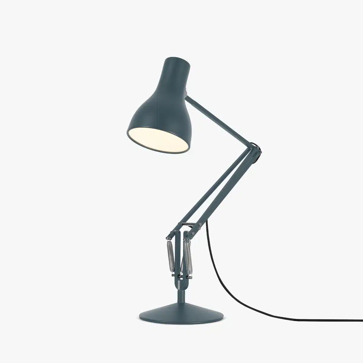 Anglepoise Light - Type 75 Desk Lamp Slate Grey - Slate Grey Finish - Aluminium Shade