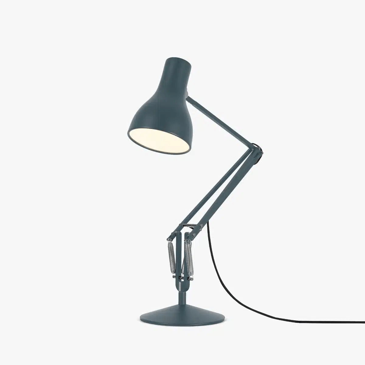 Anglepoise Light - Type 75 Desk Lamp Slate Grey - Slate Grey Finish - Aluminium Shade
