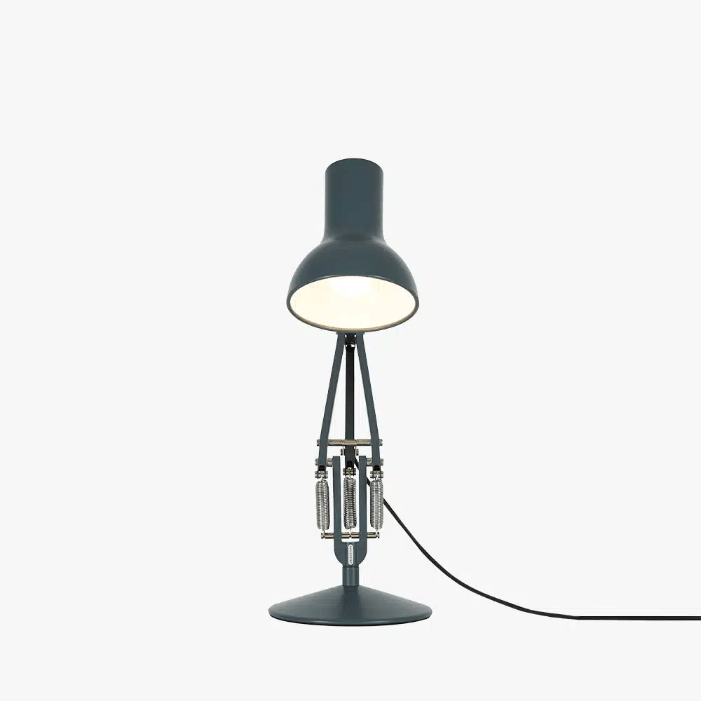 Anglepoise Light - Type 75 Mini Desk Lamp Slate Grey - Slate Grey Finish - Arms and Aluminium Shade