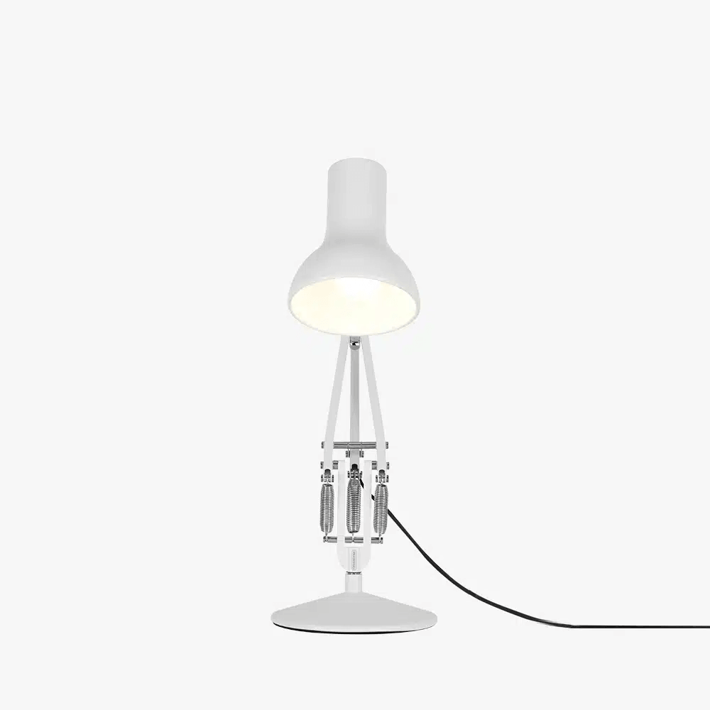 Anglepoise Light - Type 75 Mini Desk Lamp Alpine White - Alpine White Finish - Arms and Aluminium Shade