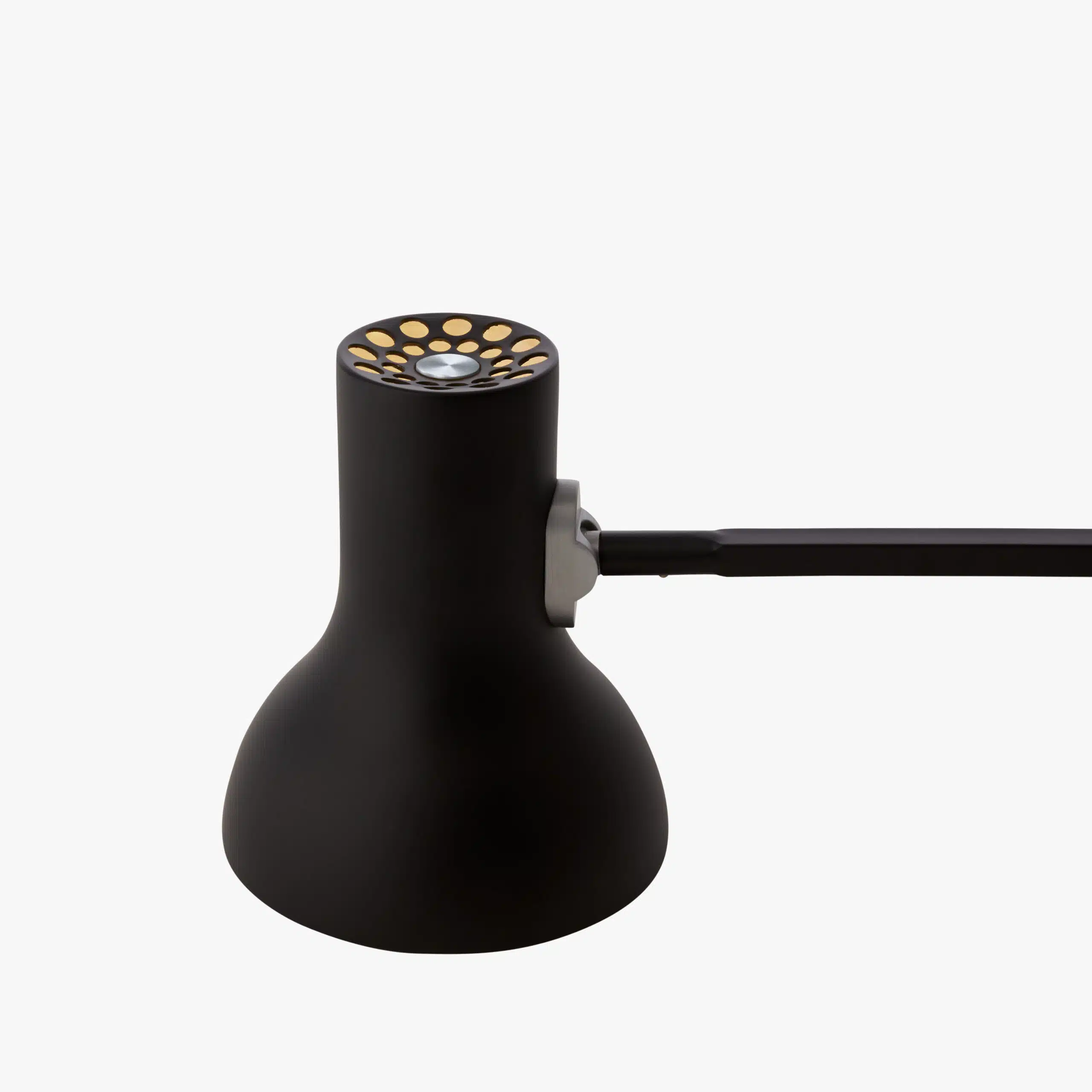 Anglepoise Light - Type 75 Mini Desk Lamp Jet Black - Jet Black Finish - Arms and Aluminium Shade